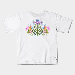 Folk Art Kids T-Shirt